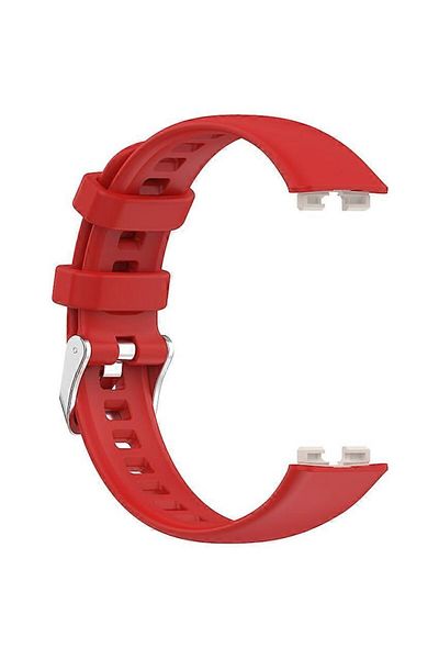 General Store Compatible Strap for Huawei Band 8 & Band 9, SA&SO General Store®, Silicone, Red