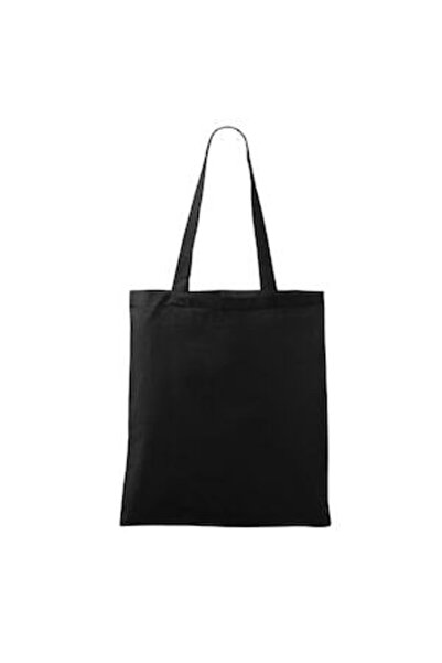 Malfini - Geantă de cumpărături, neagră, unisex, bumbac