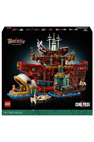 LEGO ONE PIECE Baratie Yüzen Restoran 75640 - Yetişkinler için Koleksiyonluk Sergileme Modeli Yap