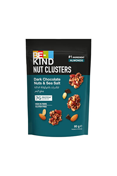 BE-KIND بي كايند، شوكولاتة داكنة وملح البحر، 80 غرام