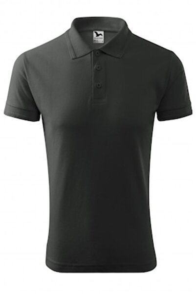 Malfini Men's Polo Shirt Pique Polo, Slate Gray, Size 3XL