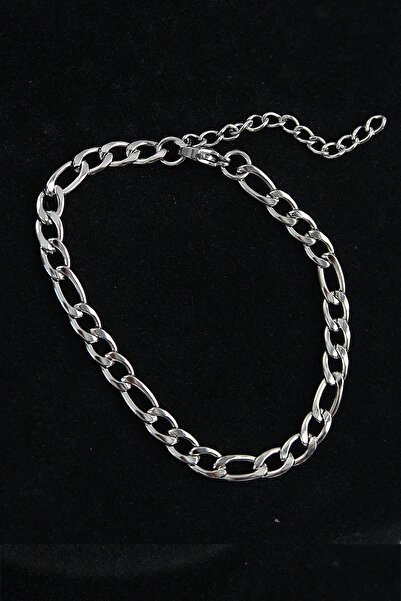 Clariss 316L Steel Classic Model Silver Color Men's Bracelet