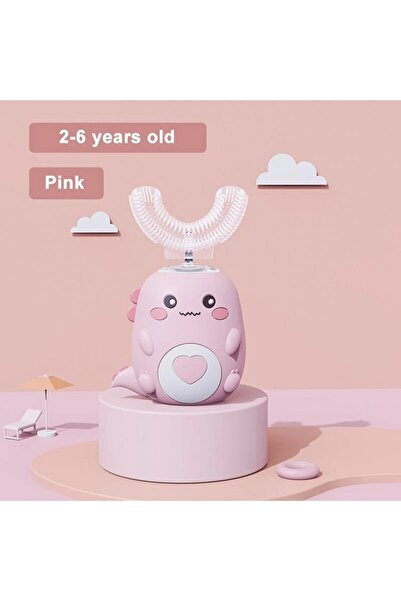 Choice3 فرشاة أسنان كهربائية للأطفال من عمر 2 إلى 6 سنوات، مصنوعة من السيليكون الآمن غذائيًا، تدور بزاوية 360 درجة، مزودة بمنفذ USB أوتوماتيكي