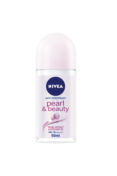 NIVEA Pearl & Beauty Roll On Anti-Perspirant Deodorant For Women, 50ml