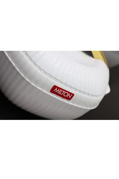 Milton Milton 4-Piece Food Container Set with Stainless Steel Inner and Heat-Resistant Rim