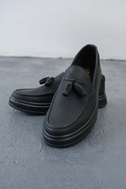 Mooien MN127 - FST Loafer-X Мъжки обувки ЧЕРЕН