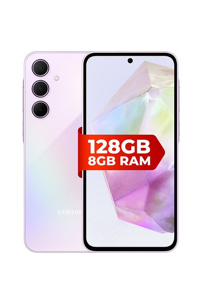 Samsung Telefon mobil Galaxy A35, Dual SIM, 8GB RAM, 128GB, 5G, Awesome Lilac