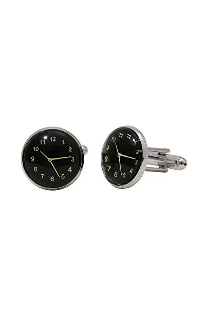 Premium Watch Design Cufflinks for Men - Stylish Party Wear Cufflinks