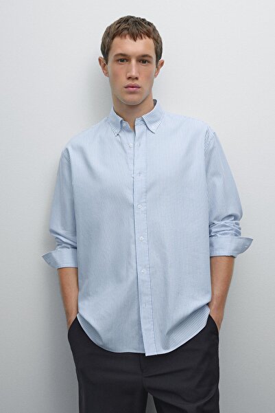 Massimo Dutti %100 pamuklu Oxford gömlek