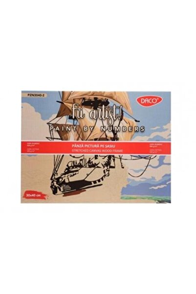 Daco Panza pictura pe numere 30 x 40 xm, DACO, PZN3040-