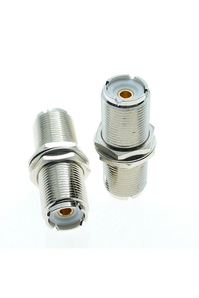 Choice1 UHF-KKY UHF male female to UHF male female Connector PL259 TO SO239 T RIGHT ANGLE 3 WAY RF Coax Coax