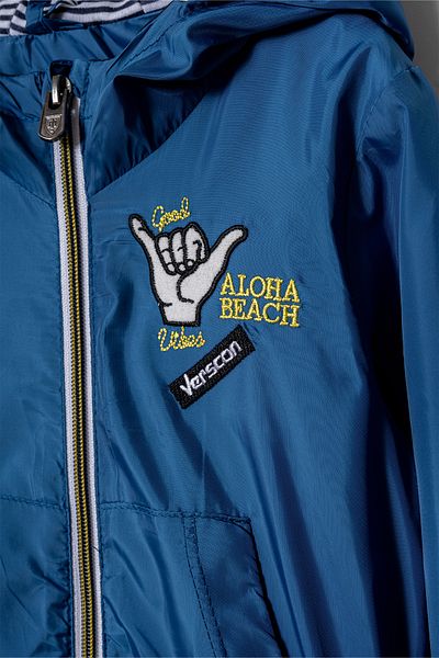Verscon Men's Hooded Embroidered Windbreaker & Raincoat 2 - 6 Years