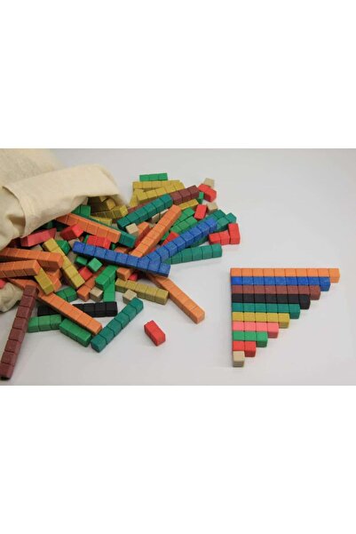 Wissner Numaratoare colorata cu piese din lemn reciclat