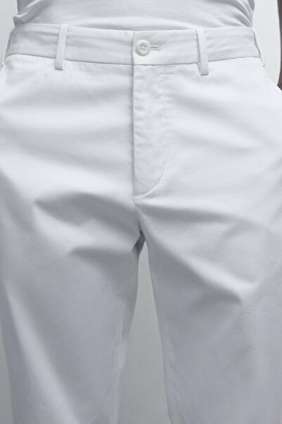 Massimo Dutti Pamuklu slim fit pantolon