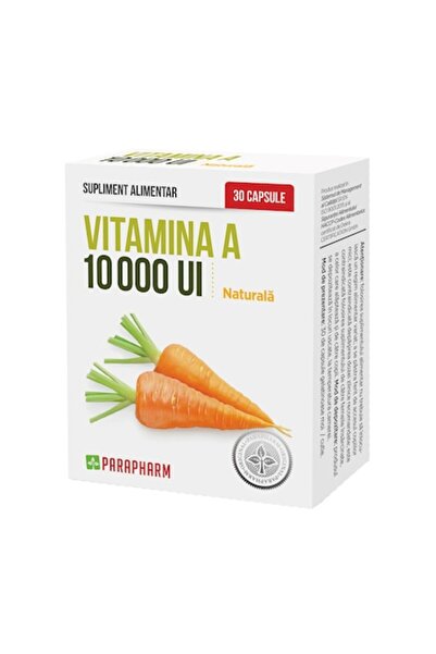 Parapharm Vitamina A 10000 UI x 30 capsule