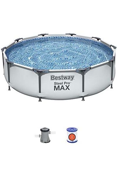 BESTWAY Steel Pro MAX 10' x 30"/3.05m x 76cm Pool Set