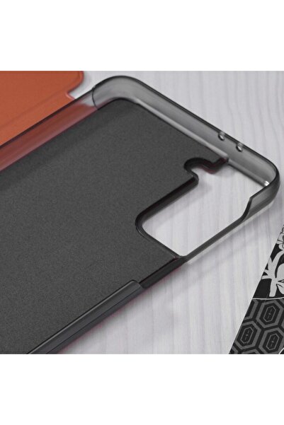 Bibilel Case for Samsung Galaxy S21 Plus 5G, Techsuit eFold Series, Orange