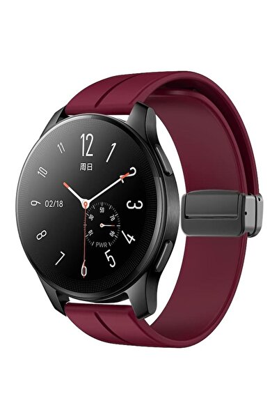 General Store Curea de ceas magnetică din silicon, reglabilă, SA&SO General Store®, compatibilă cu Huawei Watch GT 2
