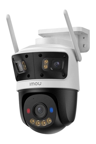 Imou Cruiser Triple 11MP Outdoor Wi-Fi Camera, Color Night Vision, 2-Way Audio