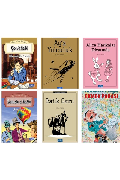 Parıltı Yayınları Ekmek Parası Ortaokul Okuma Seti 6 Kitap
