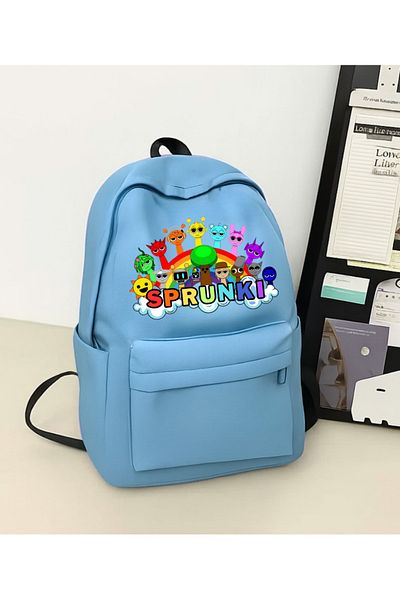 Toum Sprunki Printed School, Dershane, Course Backpack