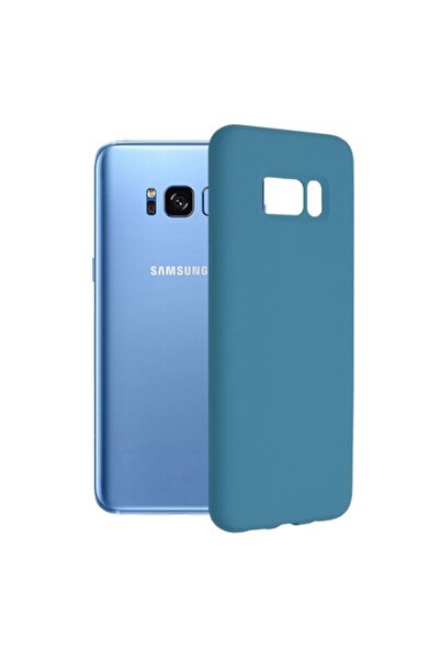 Bibilel Θήκη για Samsung Galaxy S8 Plus, Techsuit Soft Edge Σιλικόνης, Τζιν Μπλε