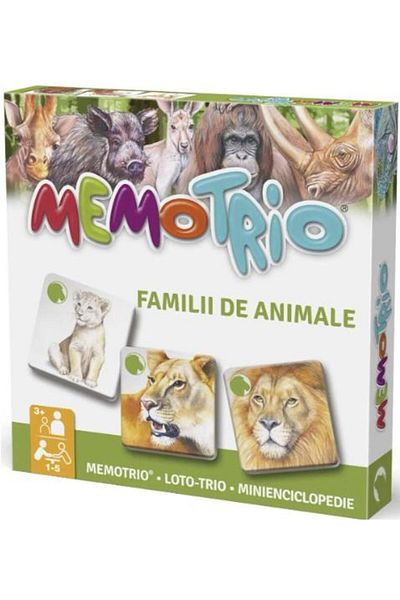 Star-E Memotrio Animal Families