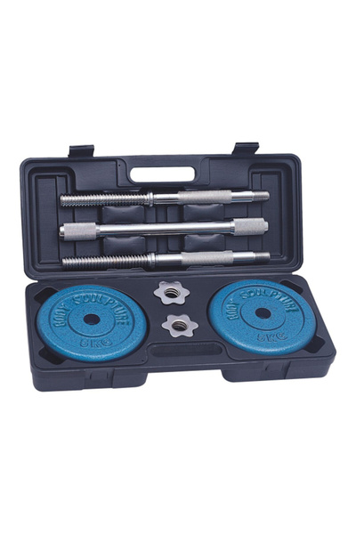 BODY SCULPTURE Barbell Set with Carry Case 25kg