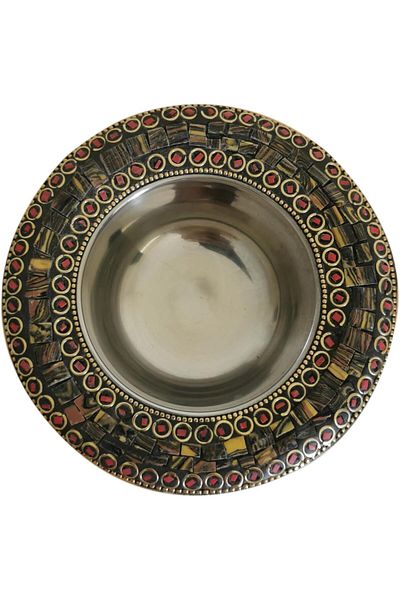 asmiat Handmade Flower Engraved Incense Burner