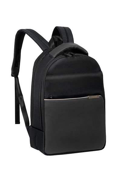 Fossil Unisex Black 15" Inch Laptop Compatible Business Laptop Briefcase Backpack with Compartment