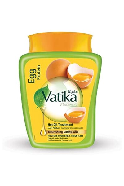 Vatika Naturals Hammam Zaith - Hot Oil Treatment | Infused With Egg Protein |...