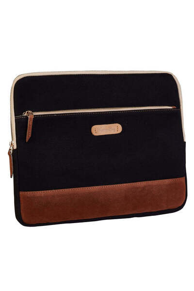 BloominBag Just Black 15-16 Inch Laptop / MacBook Case