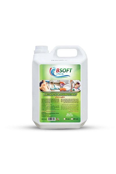 BSOFT Premium Quality Antiseptic & Disinfectant Liquid 5 Liters
