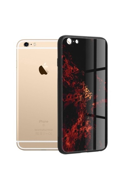 OEM Carcasă Techsuit Glaze Series Red Nebula pentru iPhone 6 Plus / 6s Plus