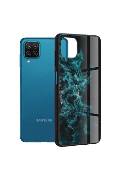 Bibilel Carcasă Samsung Galaxy A12 Nacho, Policarbonat, Albastru Nebula
