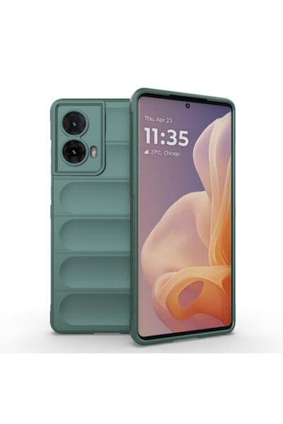 Techsuit Husă pentru Motorola Moto G85 - Magic Shield B50, Poliuretan, Verde