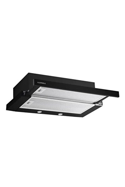Luxell Aspiratörlü 7 Prg 77 Litre Siyah Optimum Ankastre Set