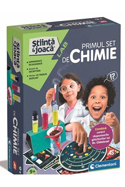 As Games Joc educativ Agerino. Primul set de chimie, stiint
