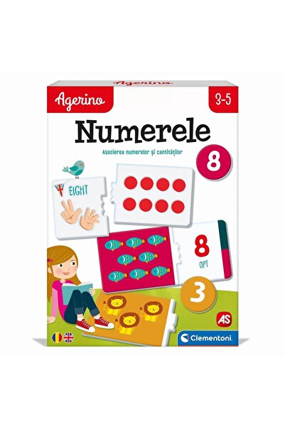 As Games Joc educativ Agerino, Numerele. Asocierea numerelo
