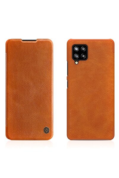 DONARIS Husa compatibila cu Samsung Galaxy A42 5G, Military Grade Certified, T36, Metal, Intense Brown