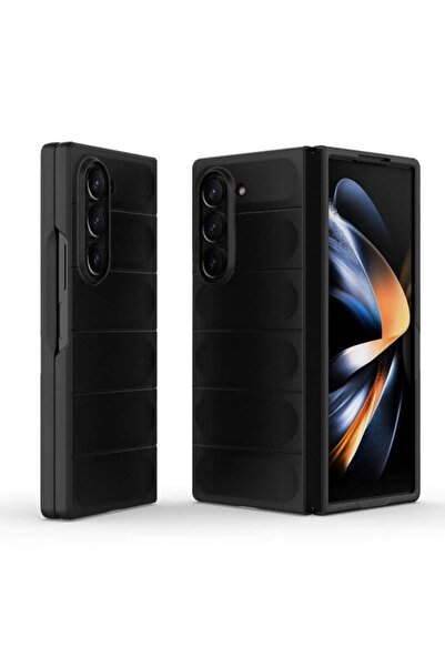 Bibilel Case for Samsung Galaxy Z Fold6, Magic Shield, Y72, Polycarbonate, Black