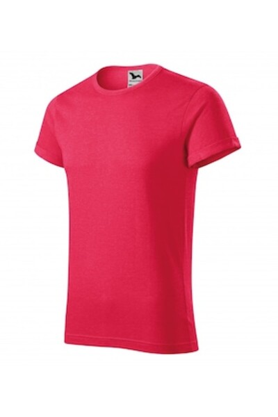 Malfini Tricou bărbătesc, Roșu Melange, 163-M7, Mărimea S