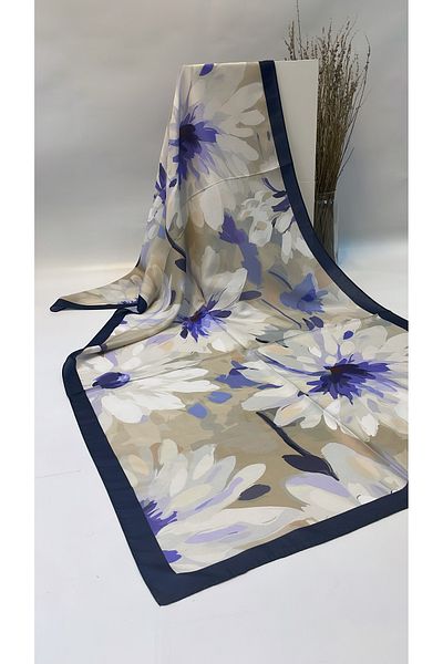 Onur Shawl - New Trend Colors Watercolor Pattern Fashion Soft Shawl Seasonal Fabric Quality Store