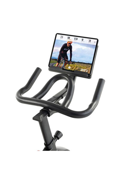 PROFORM Sport CX Large LCD Display Indoor Exercise Bike with Built-In Tablet Holder and Dumbbells 115kg