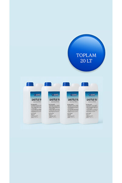Dr. Goo Beauty DİSTİLE SU 4 ADET 5 lt