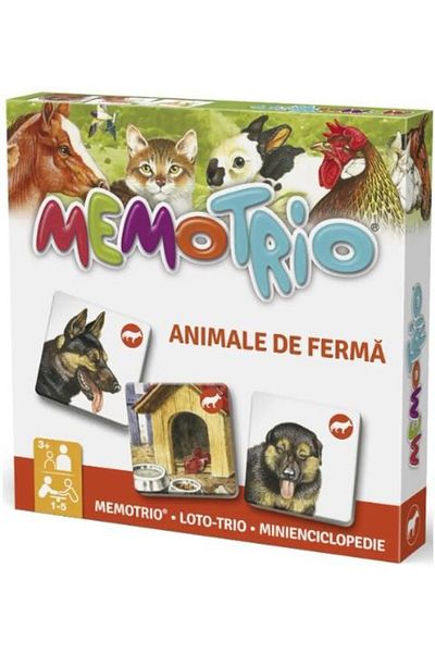 Star-E Memotrio Animal of the farm