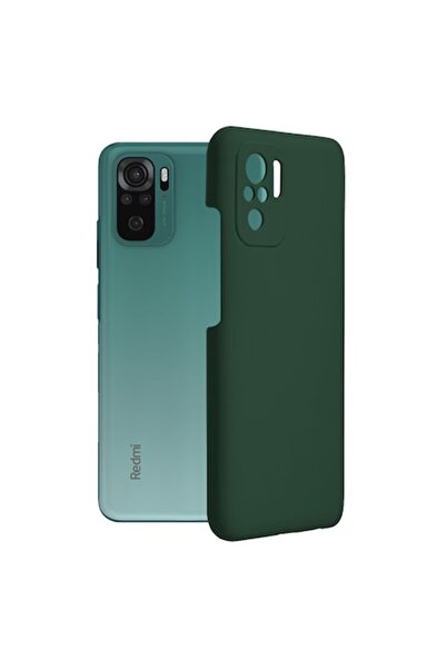OEM Carcasă pentru Xiaomi Redmi Note 10, Techsuit Soft Edge din silicon, verd...