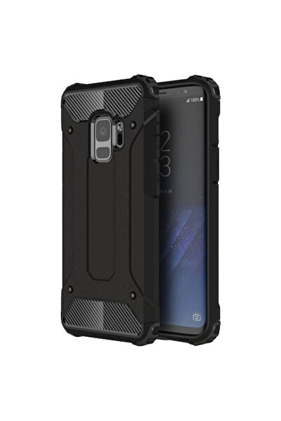 Bibilel Carcasă pentru Samsung Galaxy S9, Techsuit Hybrid Armor, Neagră