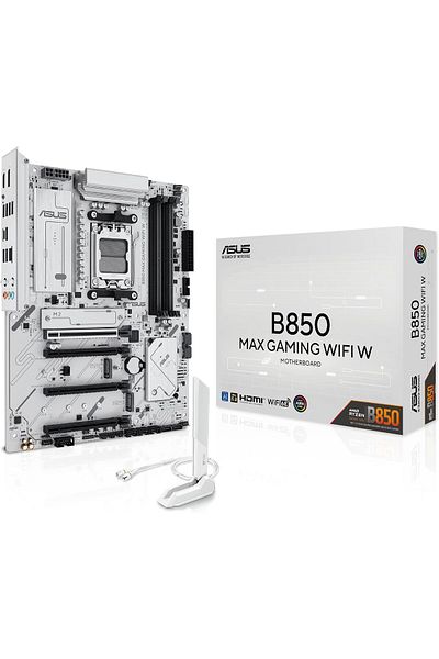 ASUS B850 Max Gaming WiFi W, AMD ATX Motherboard