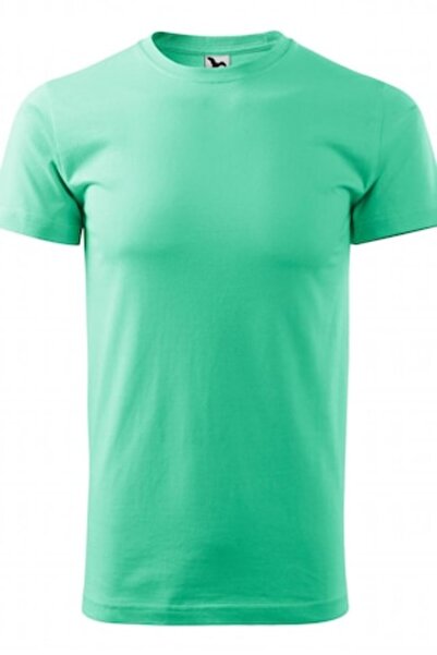 Malfini Unisex Heavy New T-Shirt, Mint Green, Size 2XL